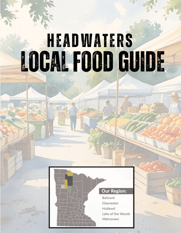Cover Page of the Headwaters Local Food Guide/Directory